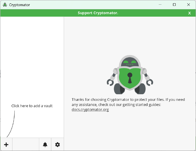 Cryptomator Homepage